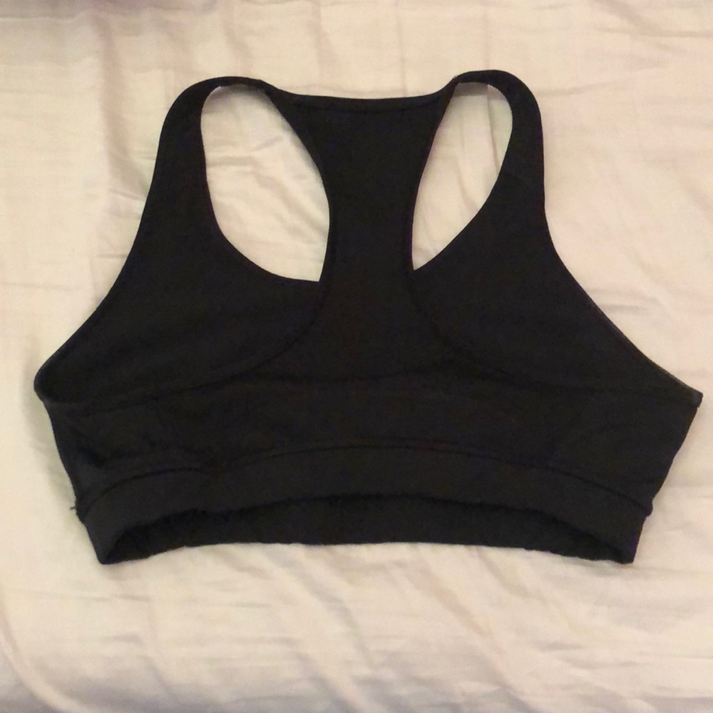 Used / Worn Black Adidas Sports Bra - Picture 4 of 5